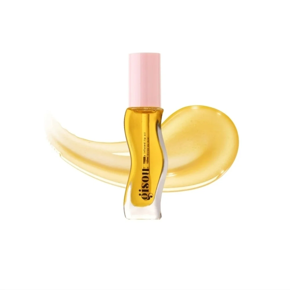 Gisou Honey Infused Lip Oil Honey Gold Shade New In Box